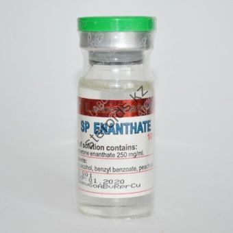 Enanthate (Тестостерон энантат) SP Laboratories балон 10 мл (250 мг/1 мл) - Актобе